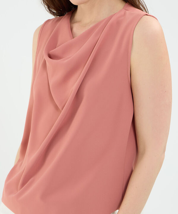 Blusa Escote Drapeado image number null