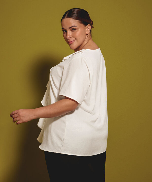 Blusa Manga Corta con Bolero
