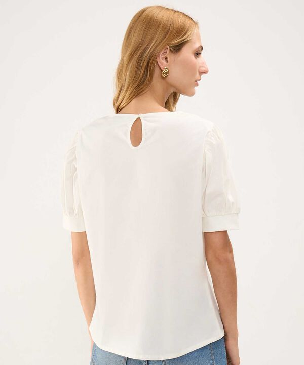 Blusa Manga Globo
