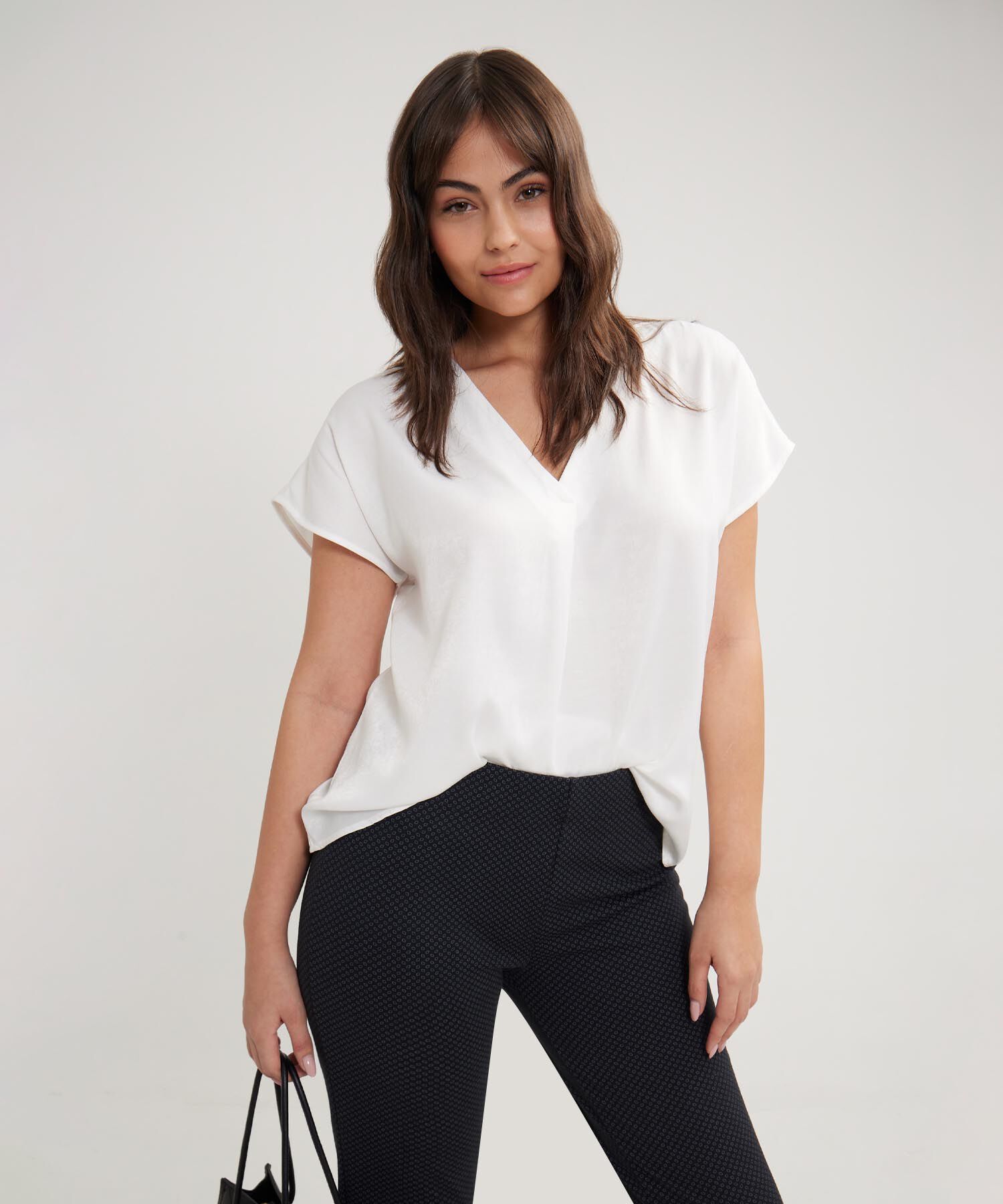 Blusa manga rodada hot sale