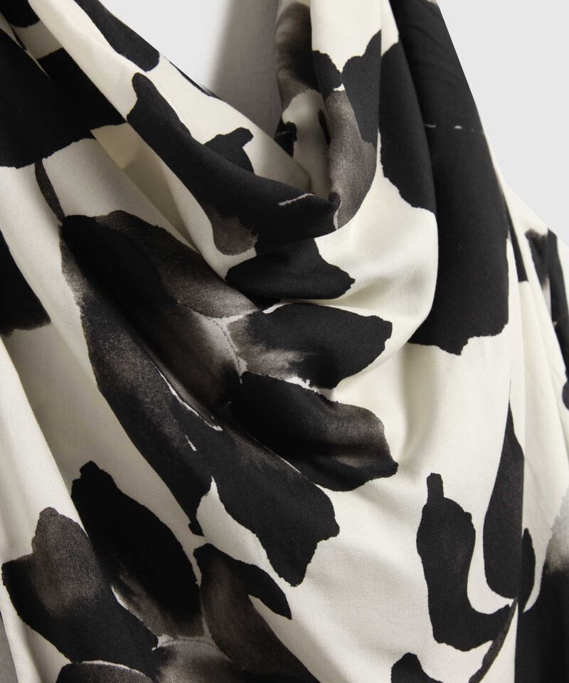 Vestido Sin Mangas Estampado 