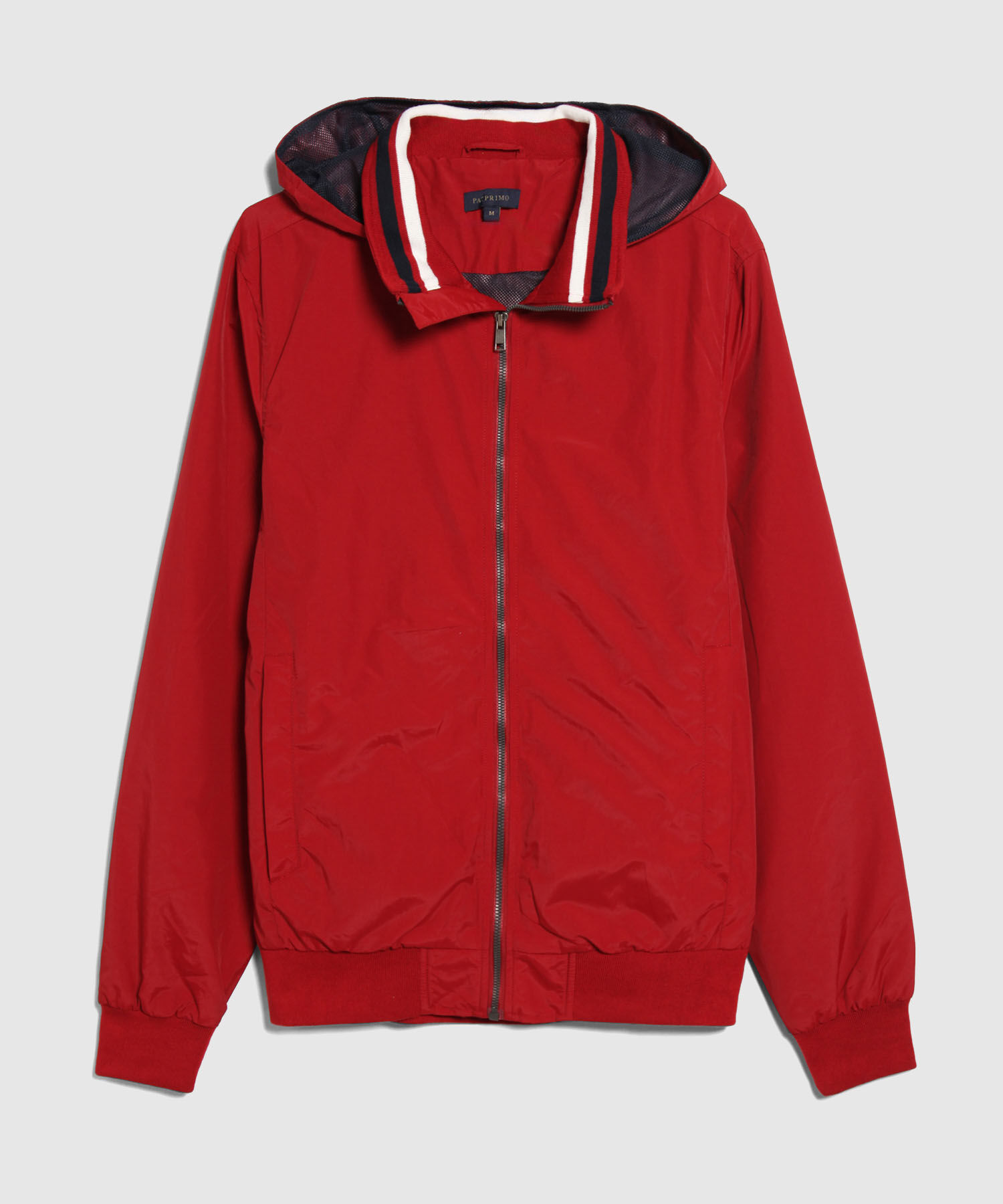 Chaqueta Casual Con Capota