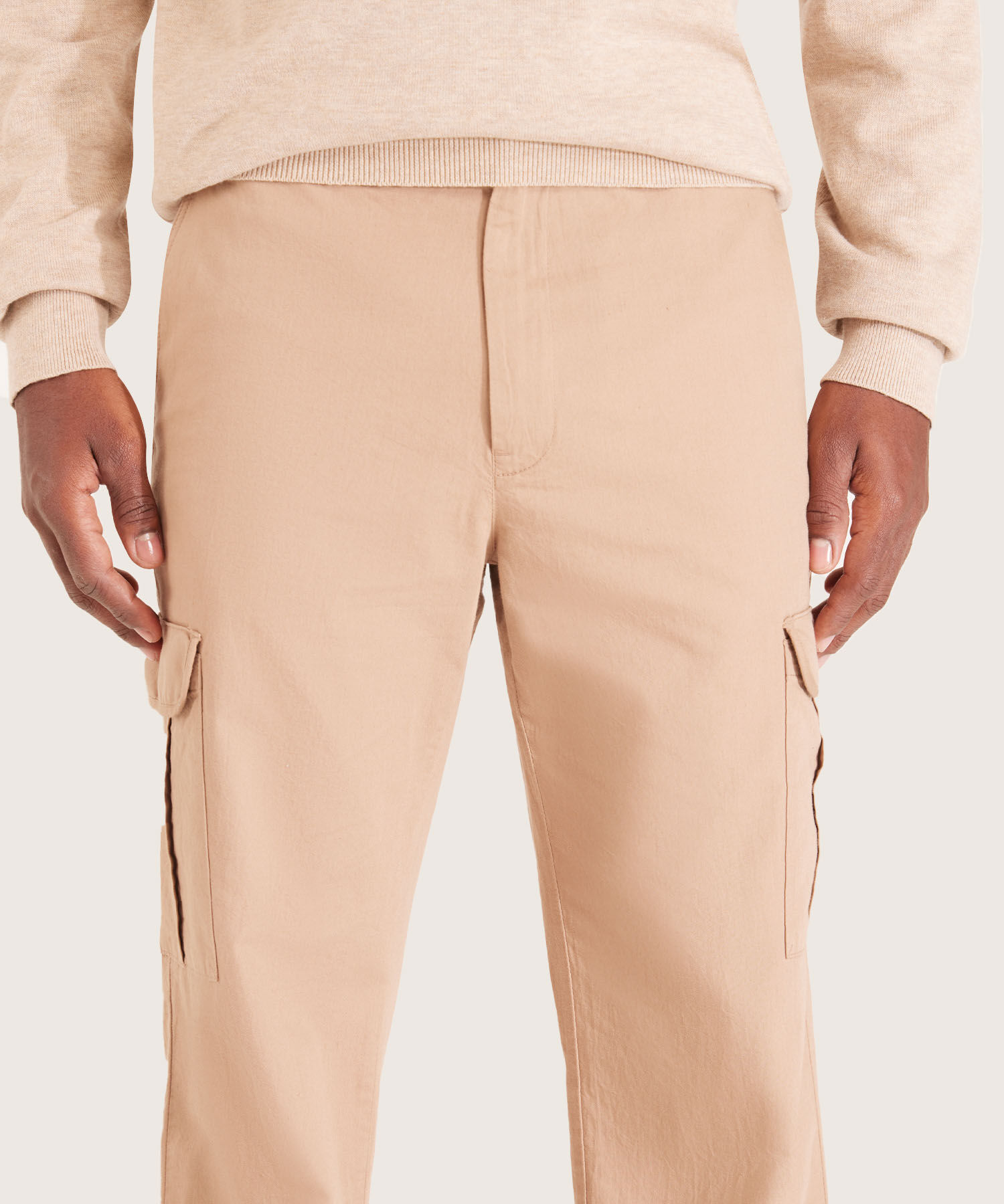 Pantalón Cargo Con Fuelle