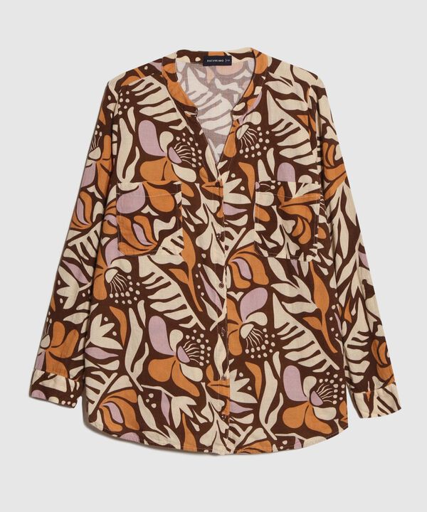 Blusa Estampado Botánico
