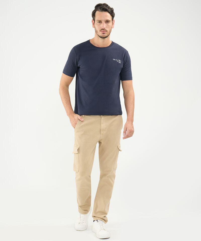 Camiseta Estampado en Relieve