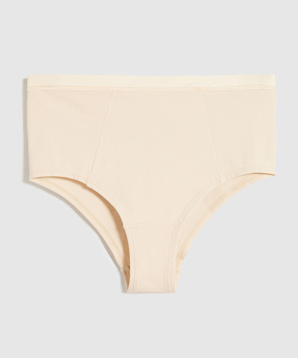 Panty Clasico Tiro Alto En Algodón Para Mujer image number null