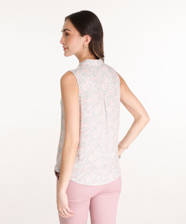 Camisa Manga Sisa Estampada