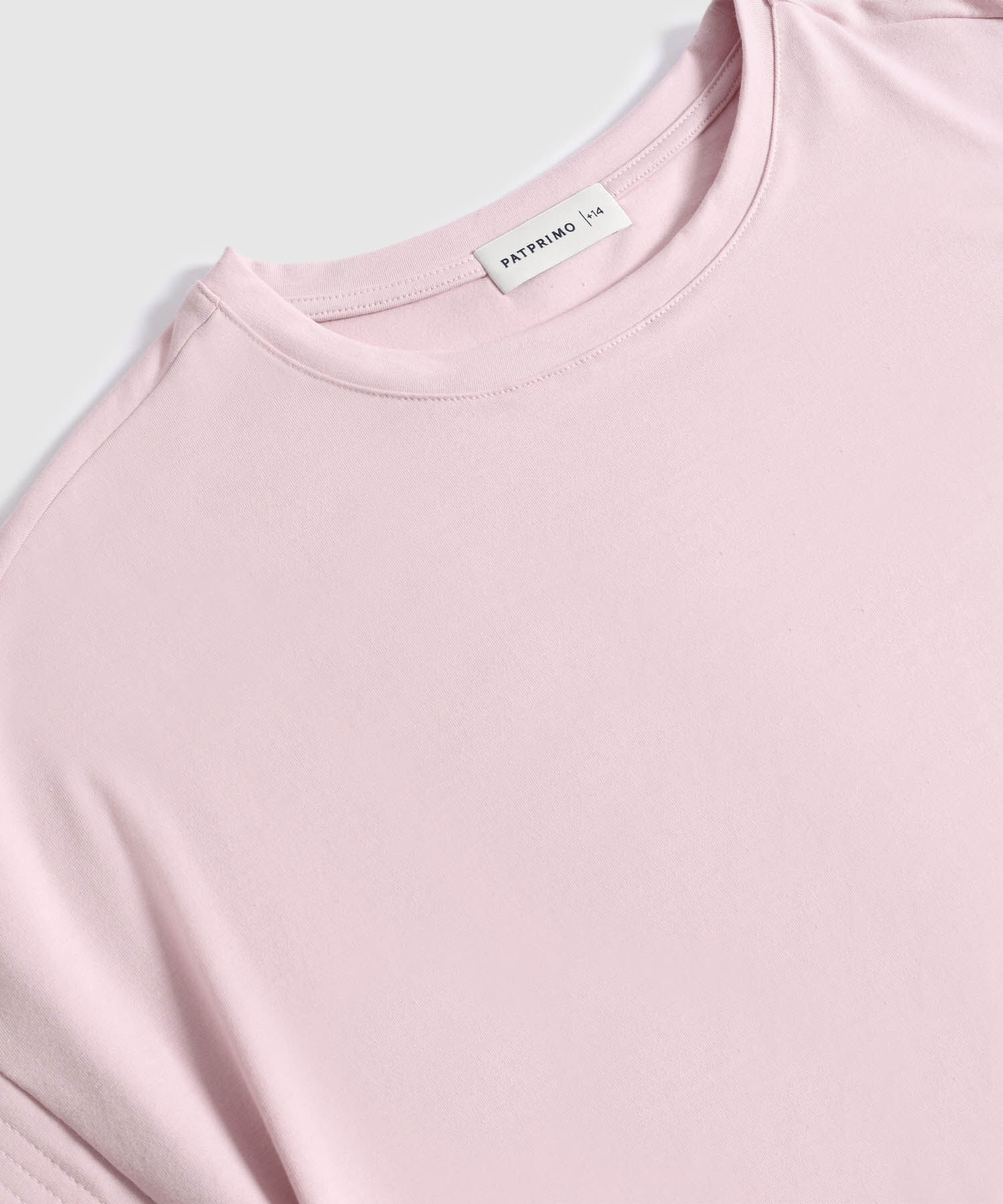 Camiseta Manga Corta Con Doblez Para Mujer Curvy