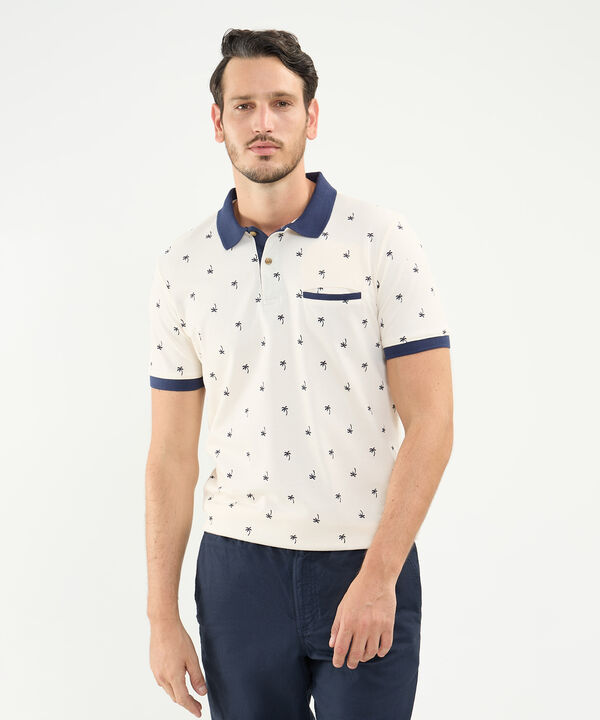 Polo Estampada de Palmeras image number null