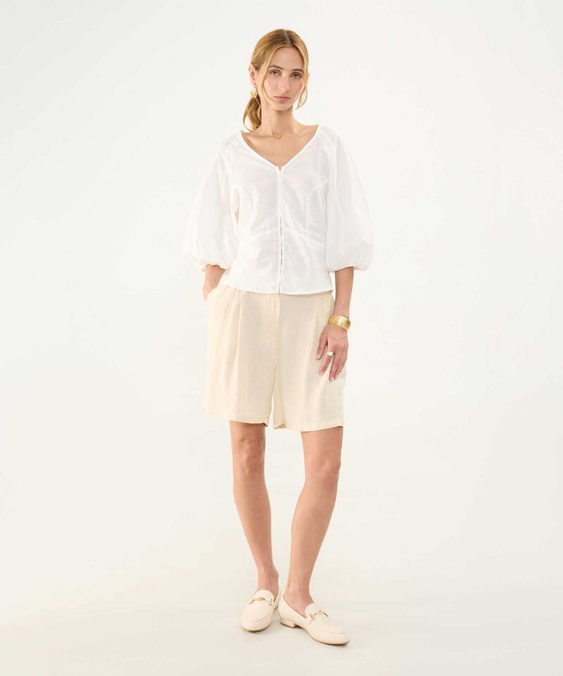 Blusa Escote en V