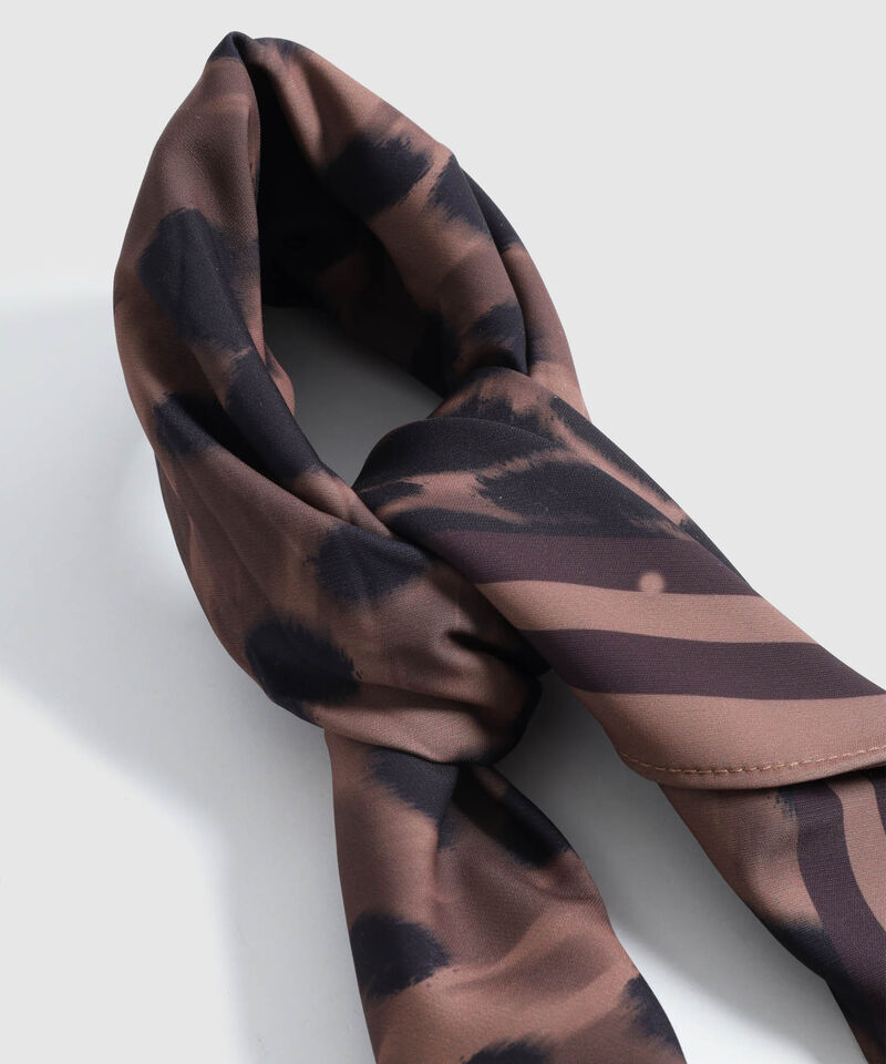 Pa&ntilde;oleta Cuadrada Estampada Para Mujer