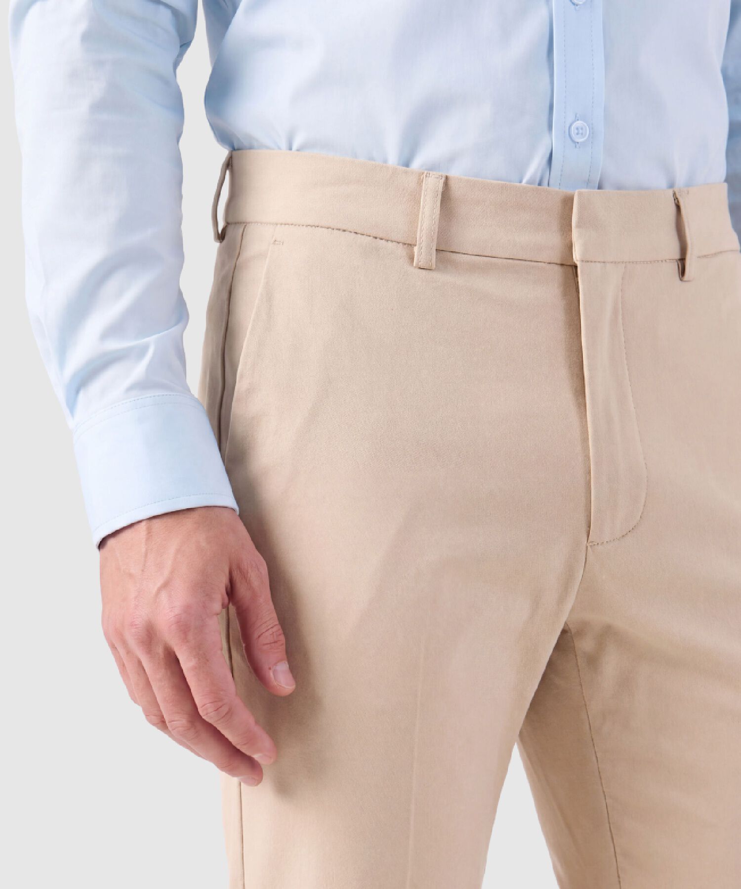 Pantal&oacute;n De Corte Cl&aacute;sico Para Hombre