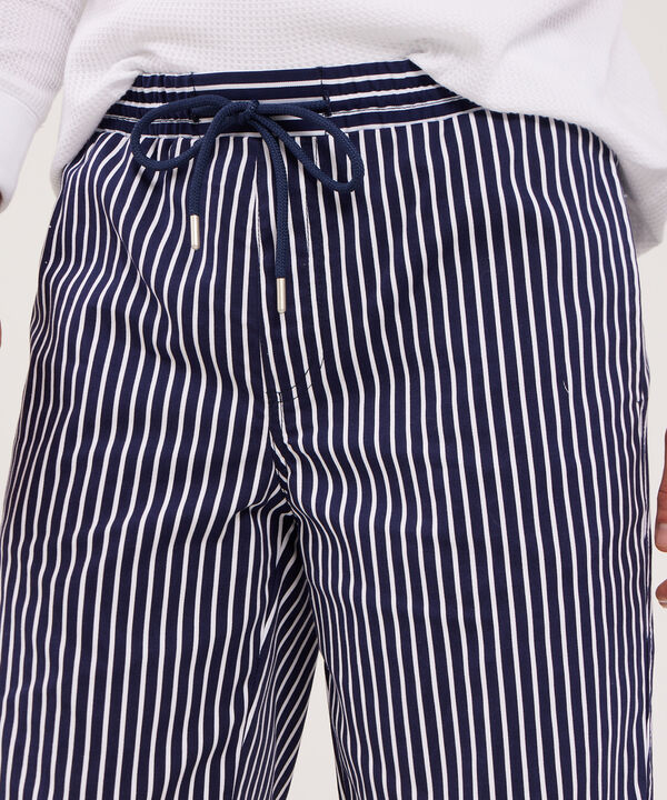 Bermuda Cintura Elástica Estampada Rayas image number null