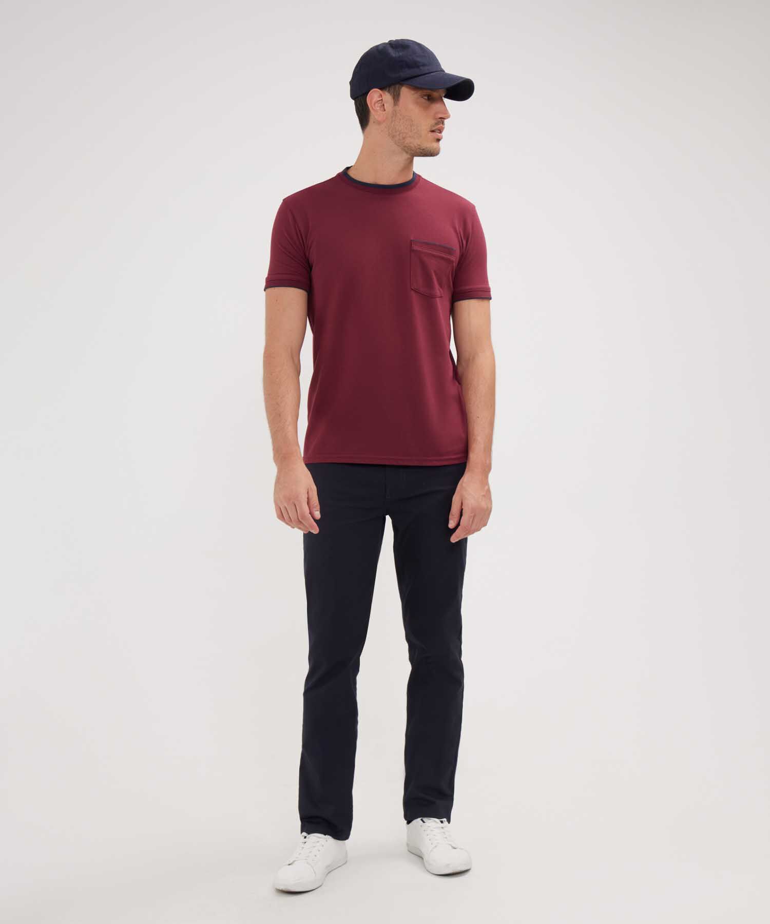 Camiseta Manga Corta Unicolor
