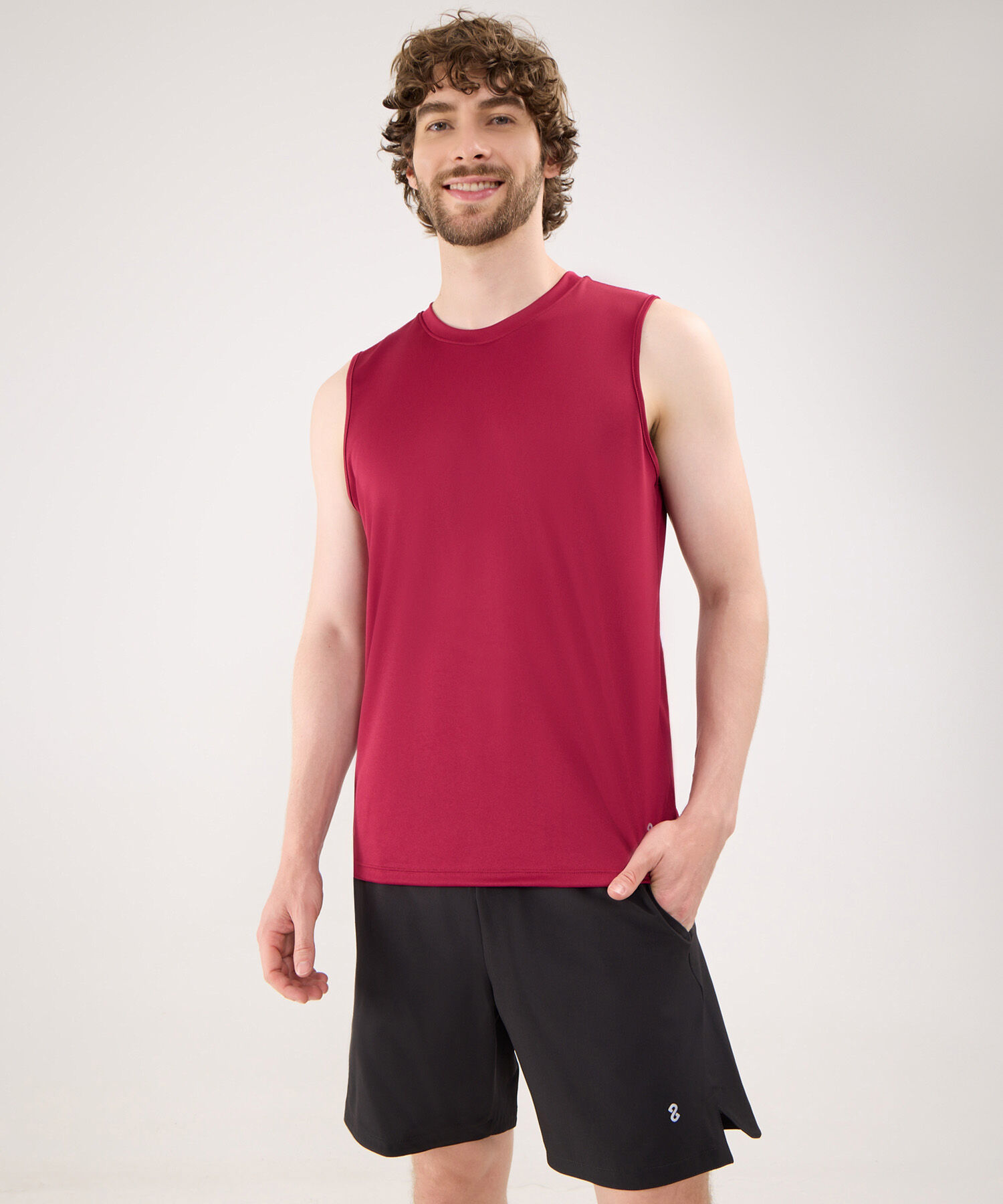 Camiseta Camiseta Ms Unicolor Con Espalda Texturizada