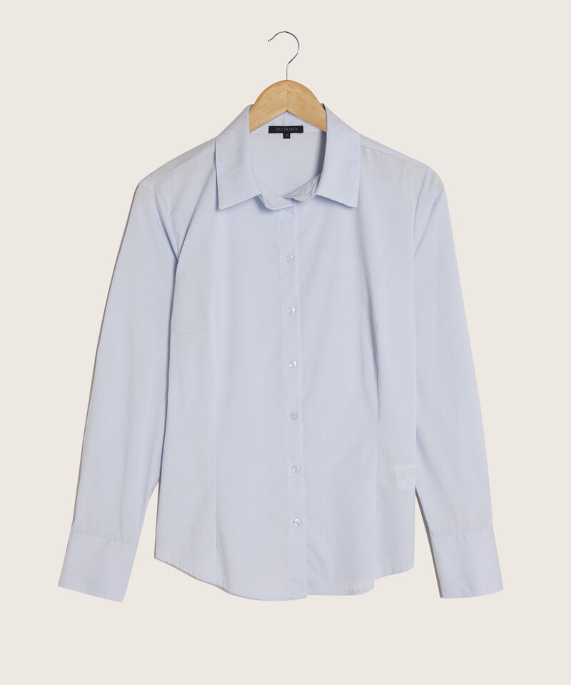 Camisa Manga Larga Unicolor