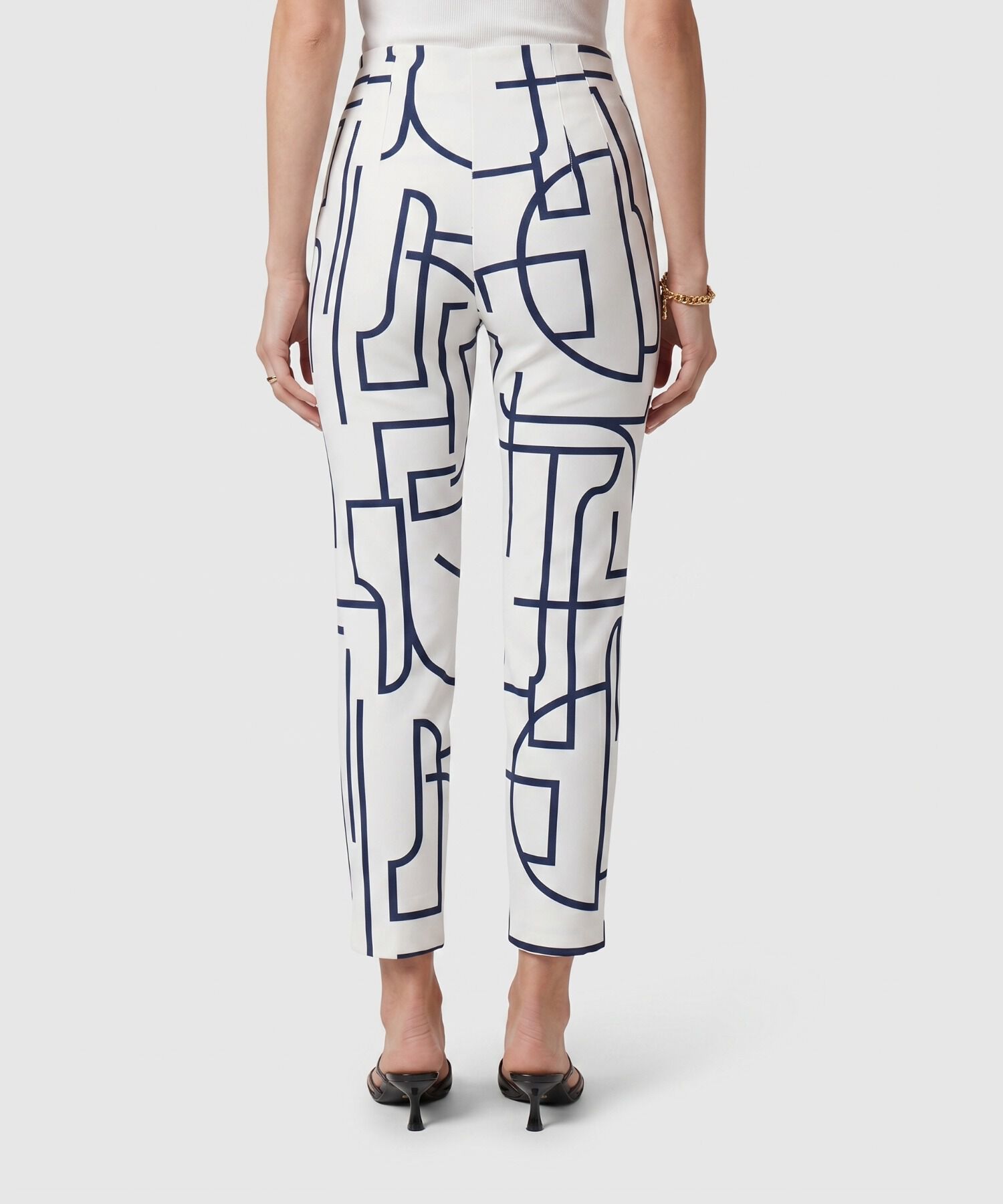 Pantal&oacute;n Ajustado Tobillero Para Mujer