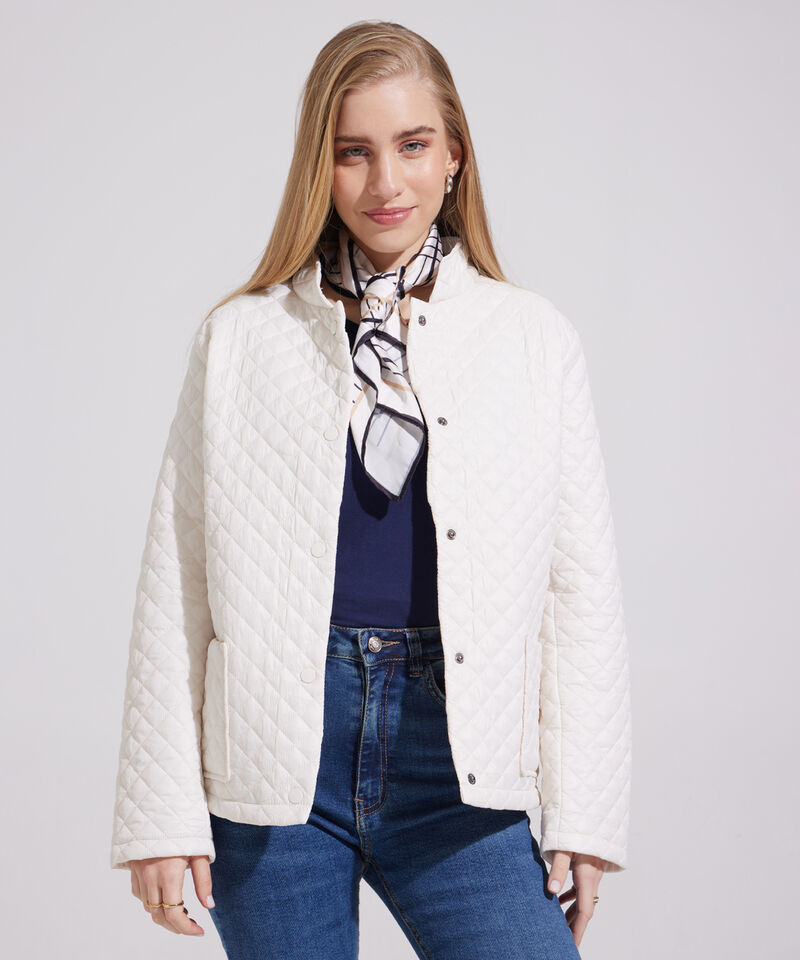 Chaqueta Acolchada Para Mujer