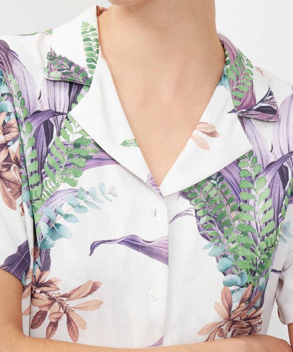 Camisa Estampado Botánico image number null
