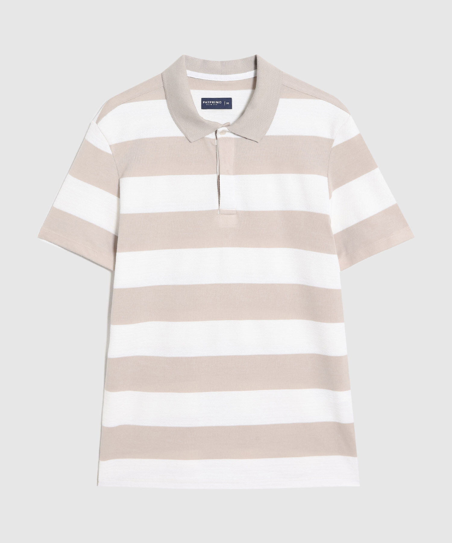 Polo Slim Fit A Rayas Para Hombre