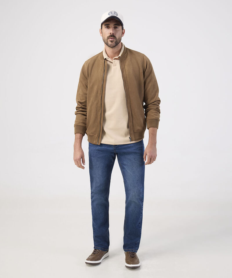 Polo Texturizado unicolor Para Hombre