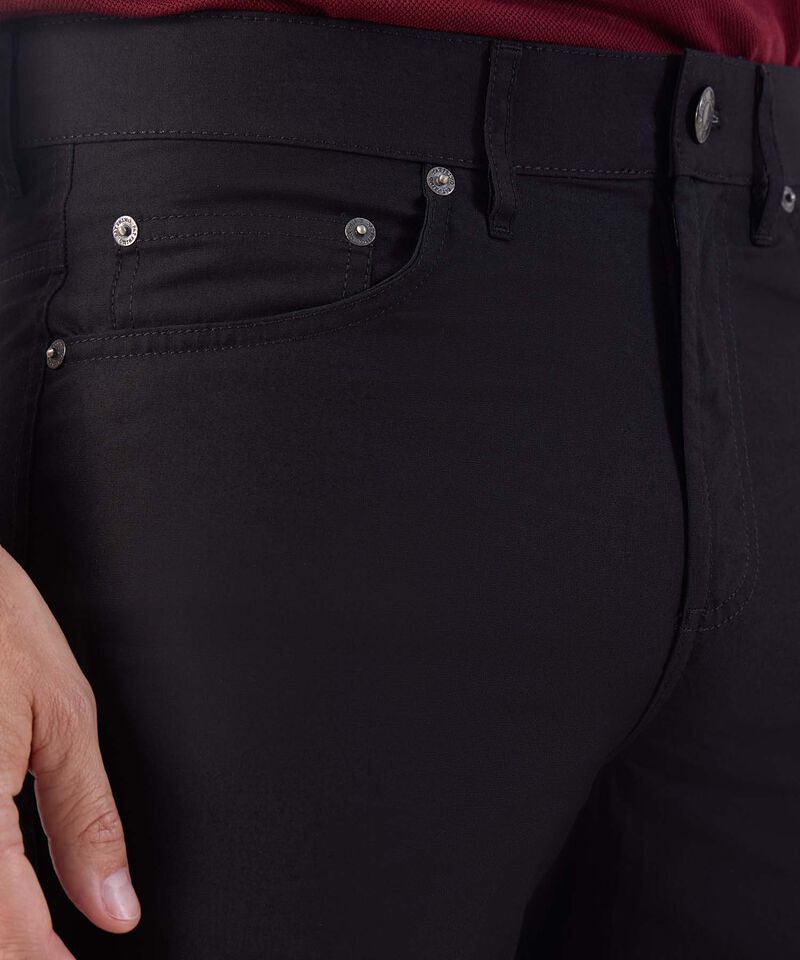 Pantalon Unicolor, 5 Bolsillos