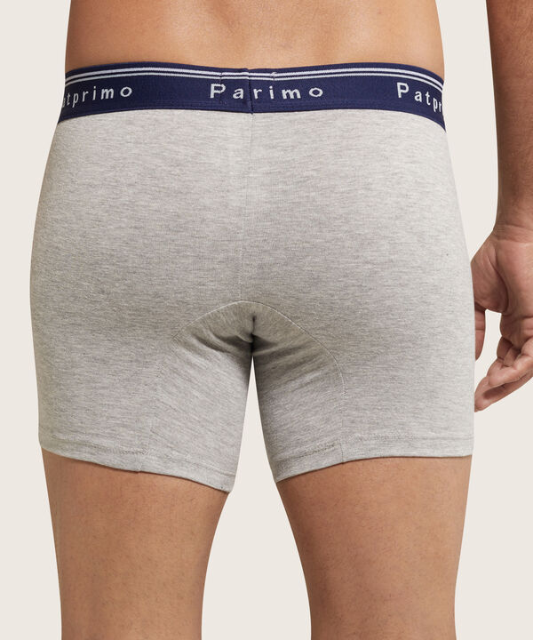 Boxer Pack X3 Pantaloncillo Medio Unicolor Algodón