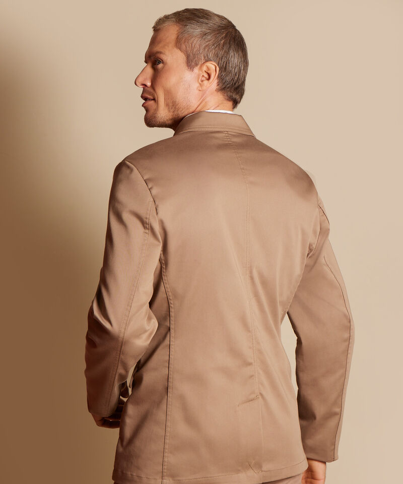 Blazer Liviano En Tela Plana