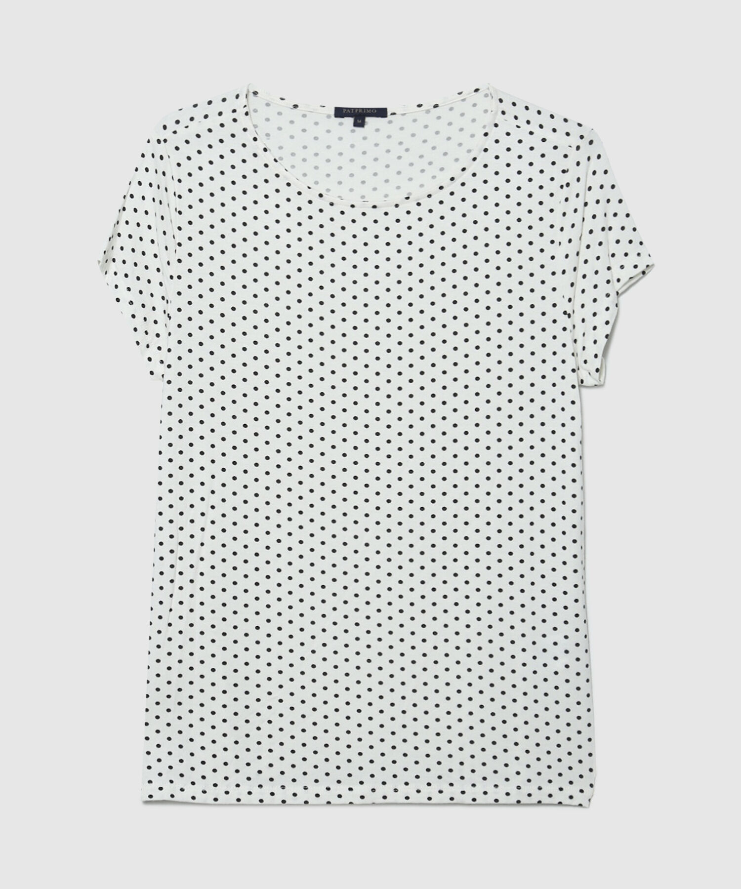 Camiseta Escote Redondo Negro