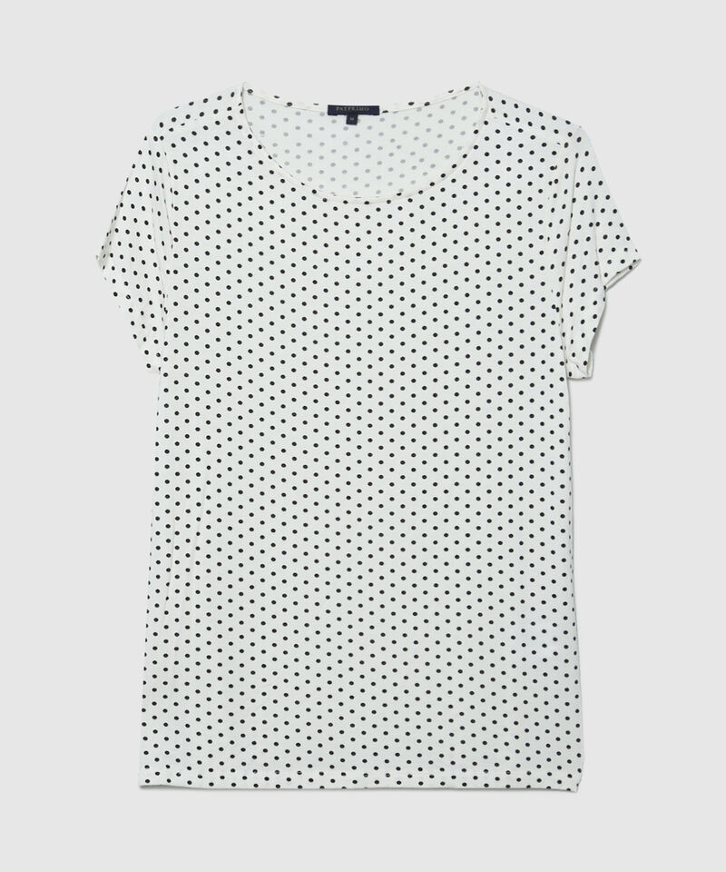 Camiseta Escote Redondo Negro