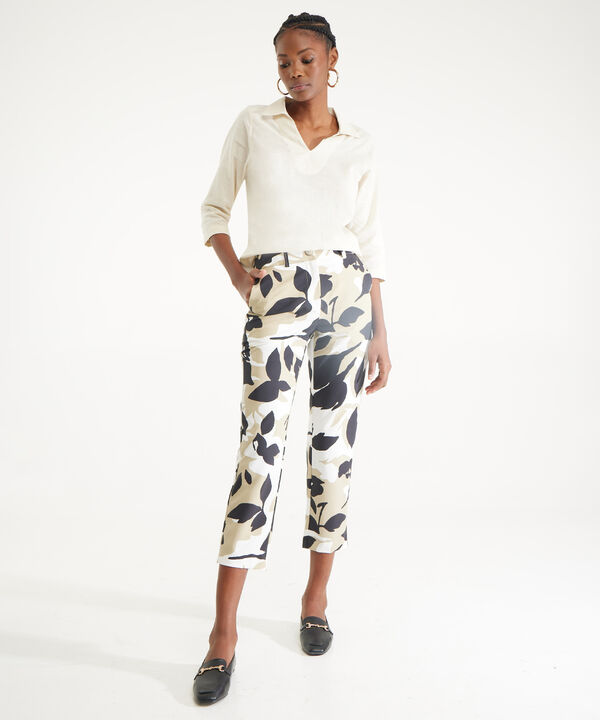 Pantalon Chino Estampado image number null