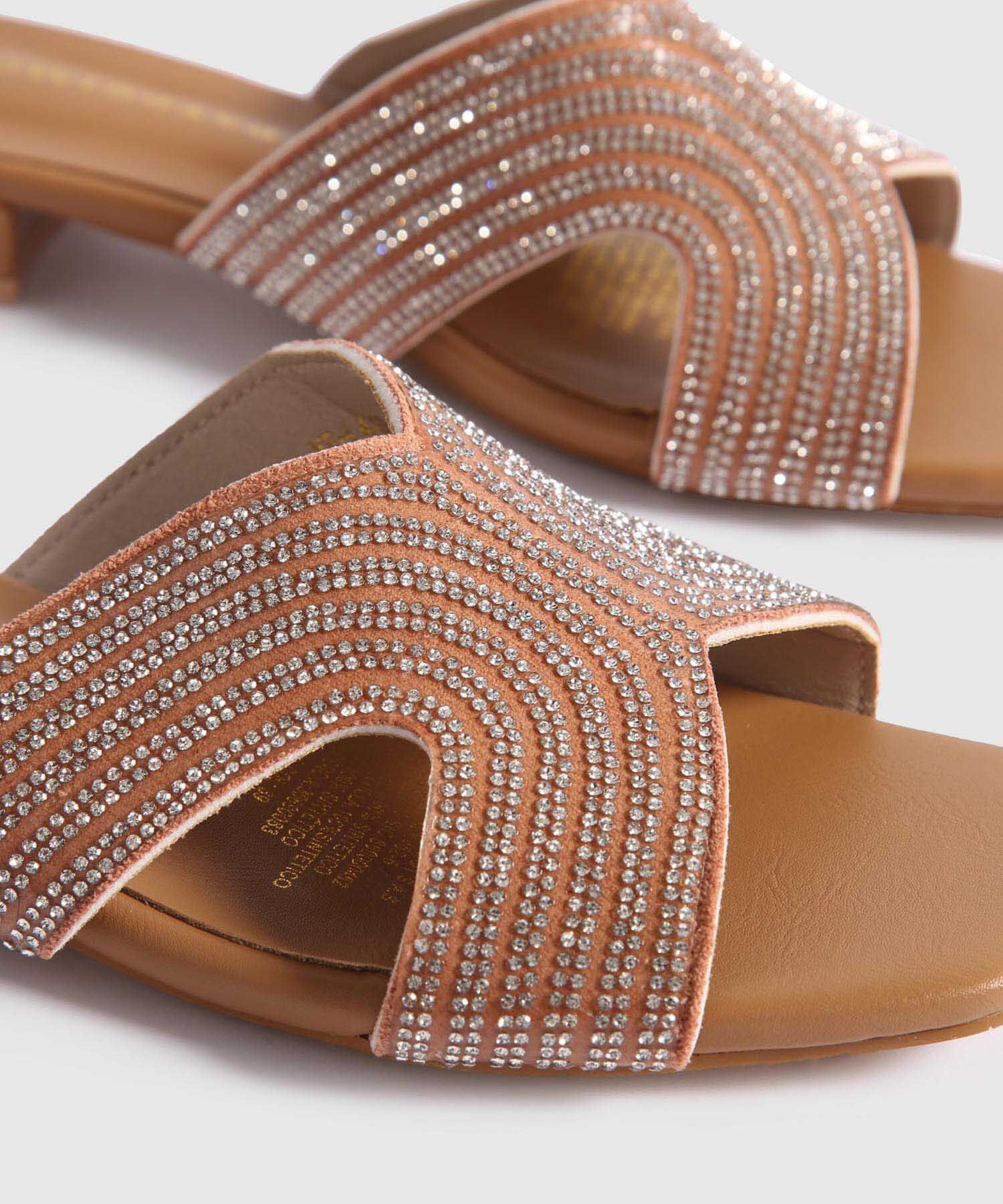 Sandalias con Brillos