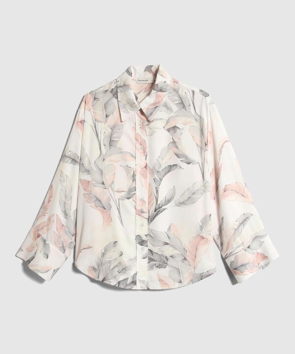 Camisa Estampada Manga Larga image number null