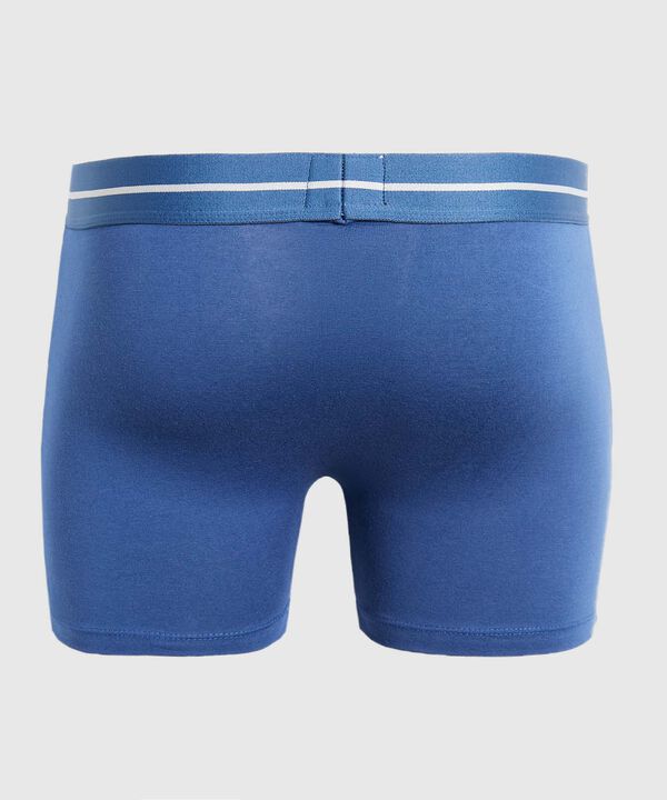 Boxer Para Hombre Con Bragueta Funcional En Lycra-Algodón