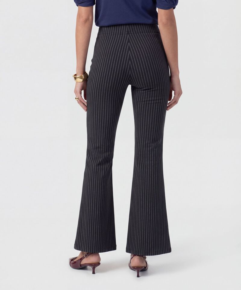 Leggings Flare De Pretina El&aacute;stica Mujer