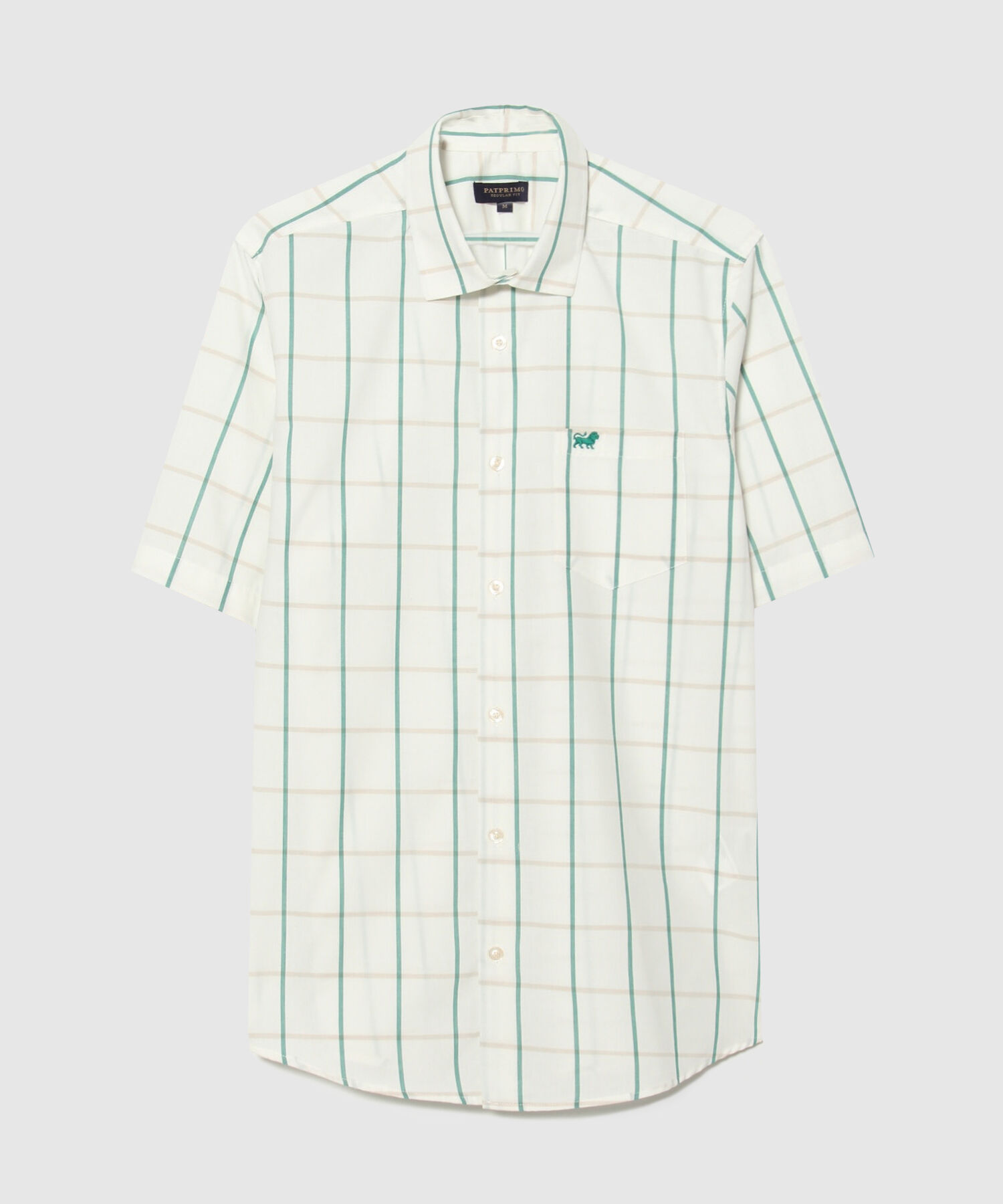 Camisa a Cuadros Manga Corta
