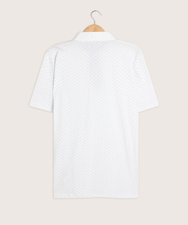 Polo Estampada Cuello Duro image number null