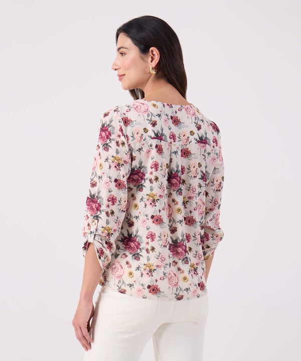 Blusa Esatmpada Manga 3/4 