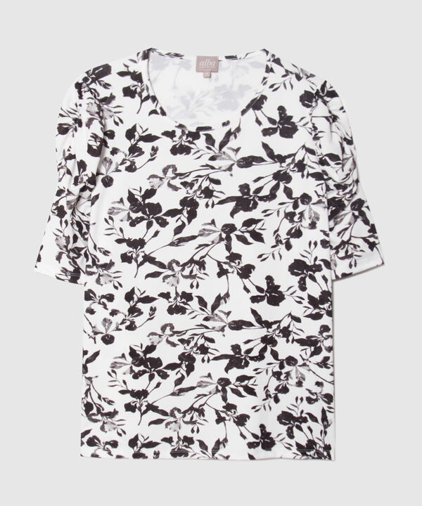 Camiseta Manga ¾ con Estampado