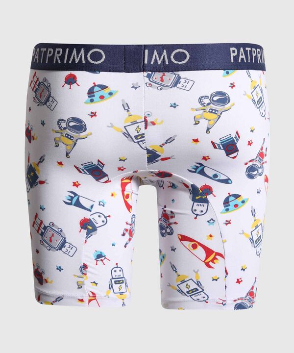 Pantaloncillo Boxer Estampado En Microfribra Junior  image number null