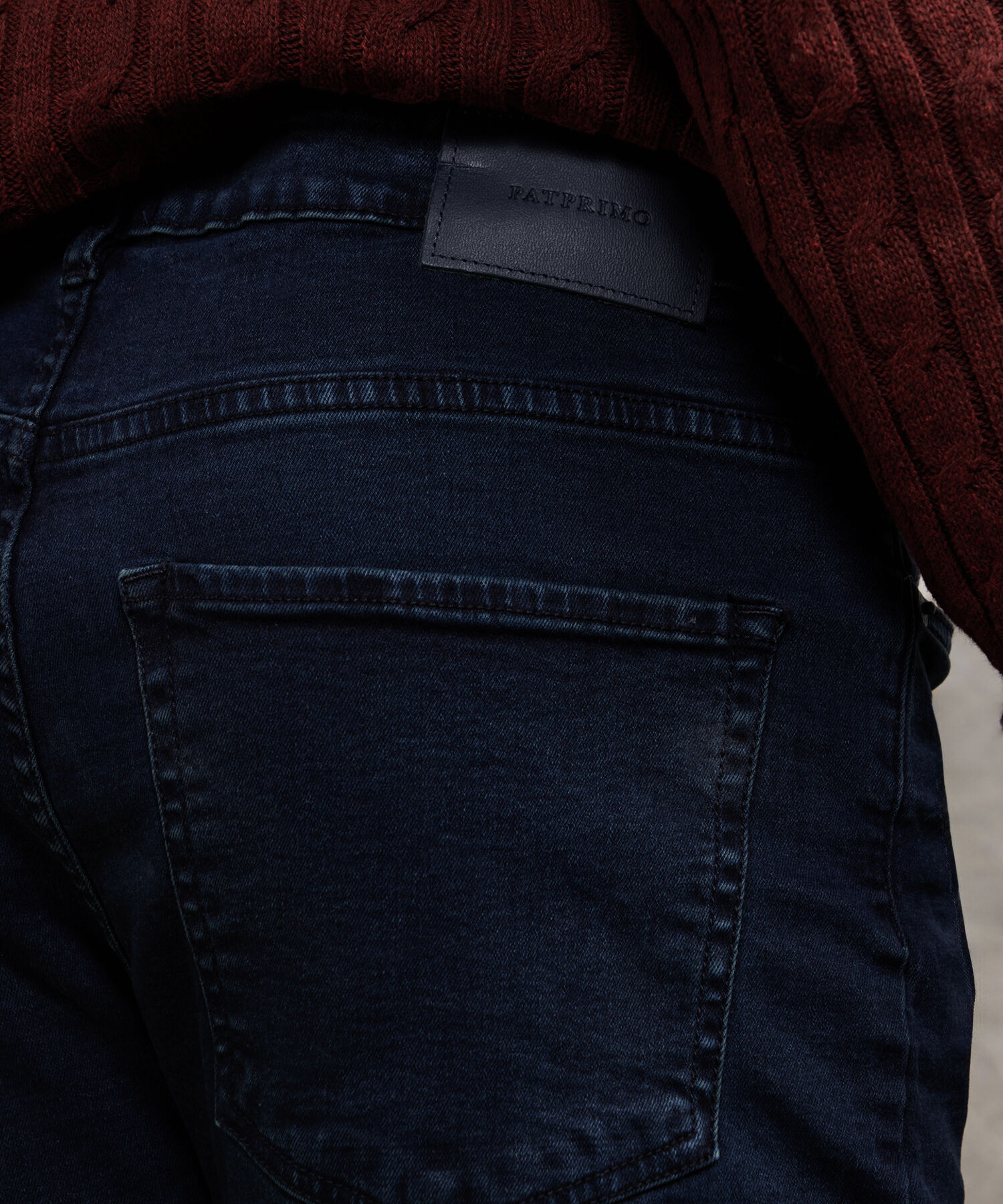 Jean Slim Tono Black y Blue
