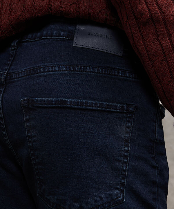 Jean Slim Tono Black y Blue