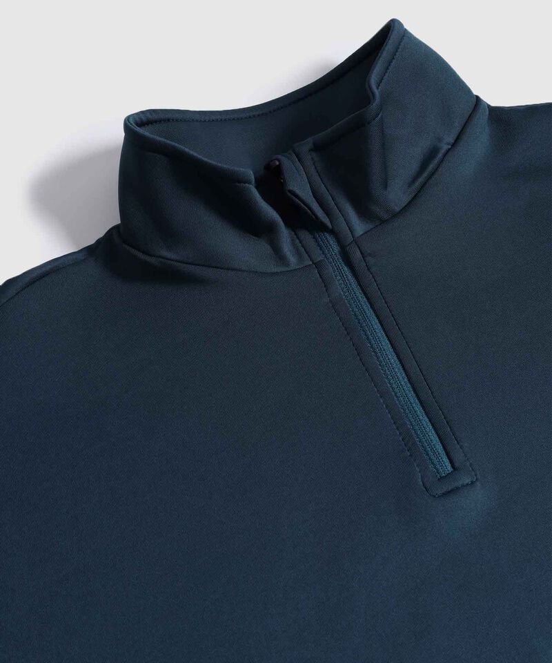 Buzo Unicolor Cuello Alto 