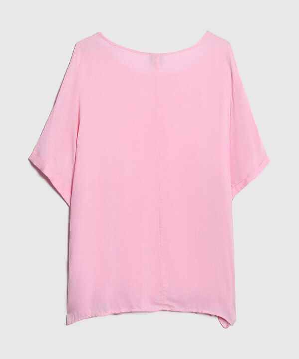 Blusa Manga Corta con Doblez image number null