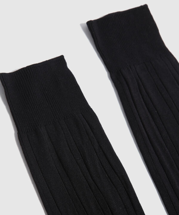 Medias Nylon Acanalada image number null