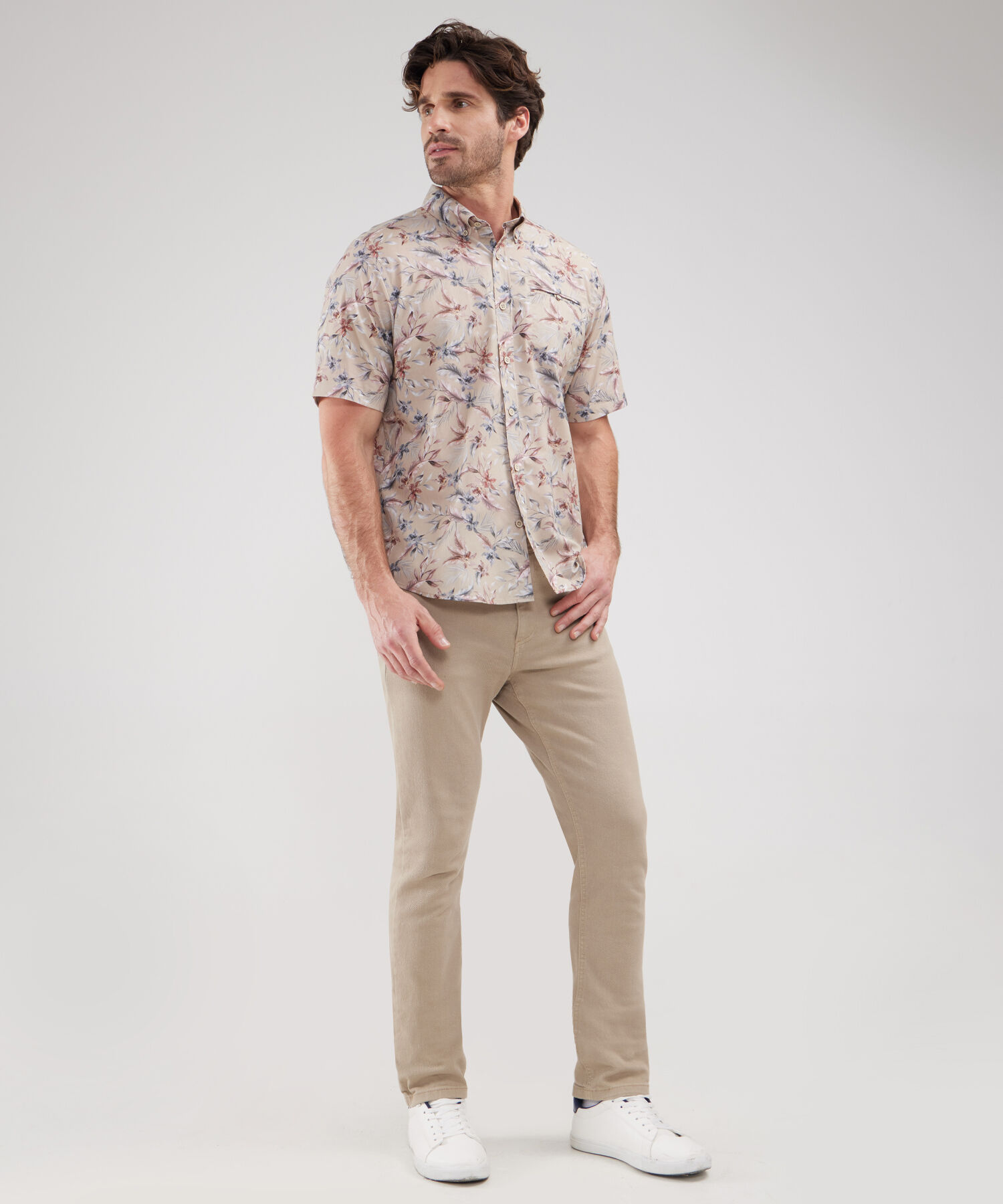 Camisa Manga Corta Estampada