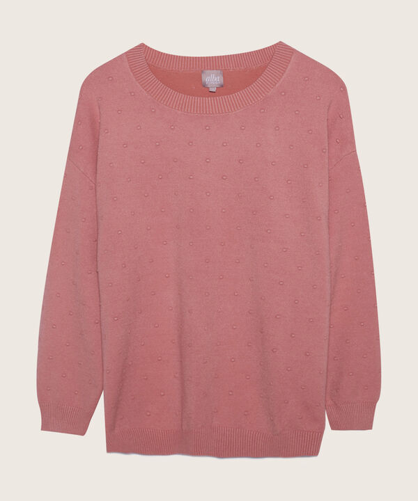 Saco Cuello Redondo Manga Larga