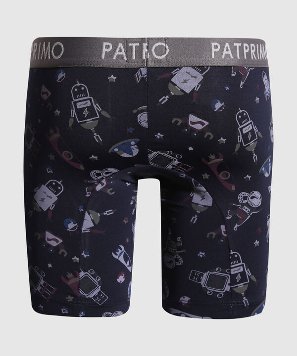 Pantaloncillo Boxer Estampado En Microfribra Junior  image number null