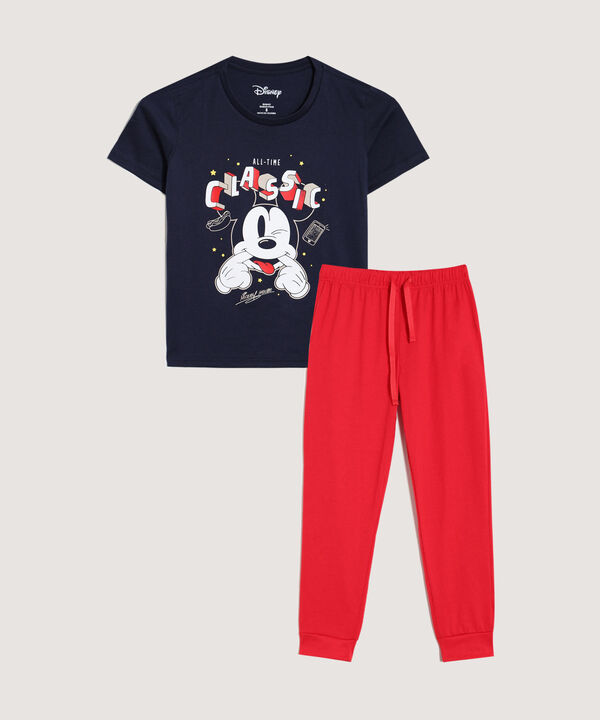 Pijama Manga Larga Estampada Para Niños image number null