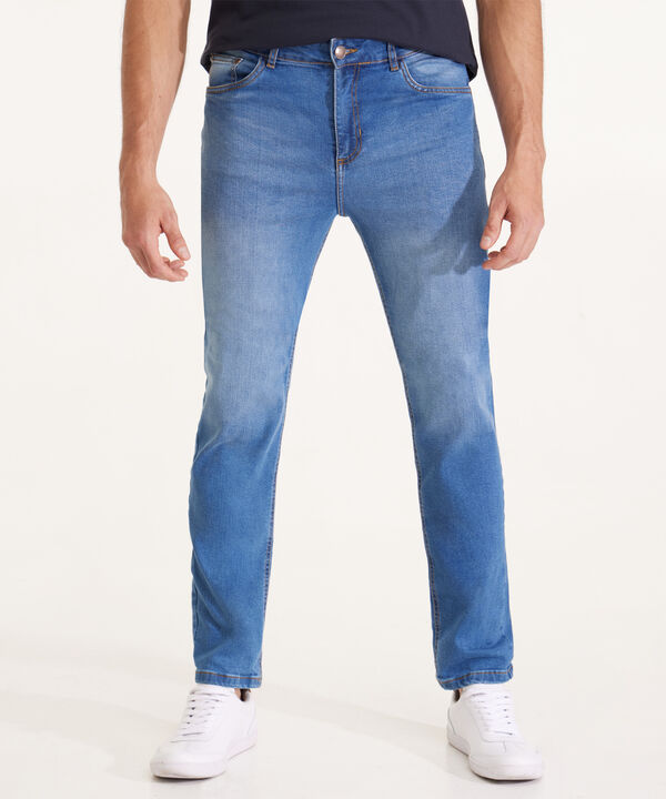 Jean Slim Tono Medio image number null